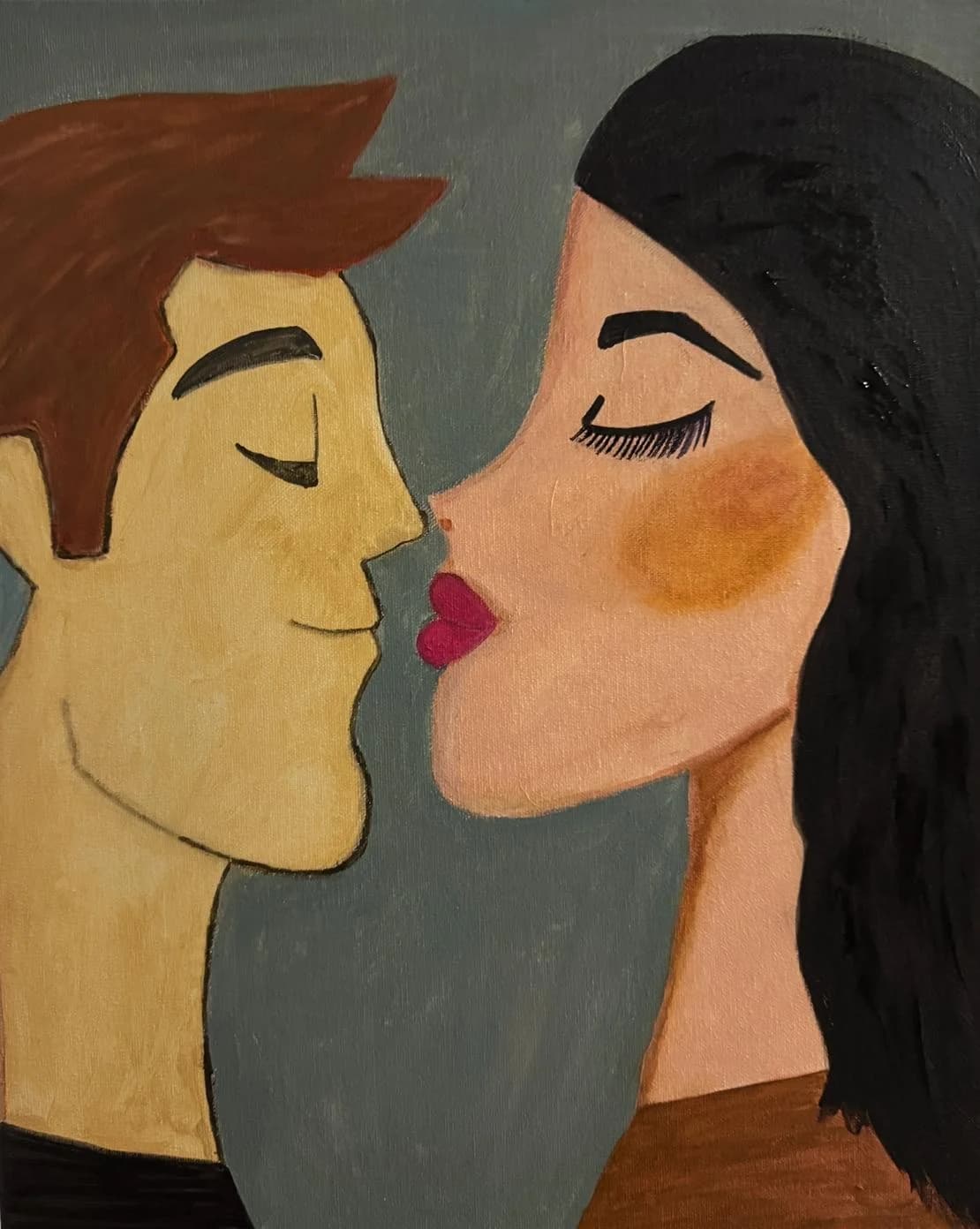 The fragrance of the kiss